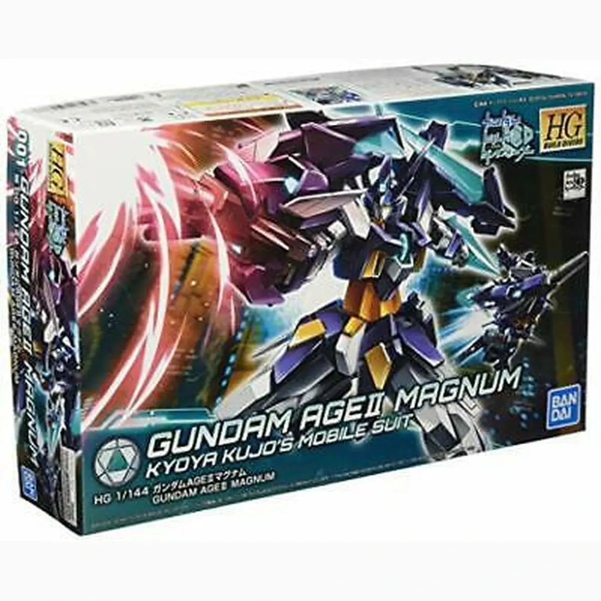 Gundam Gunpla HG 1/144 001 Gundam Age II Magnum - Image 2