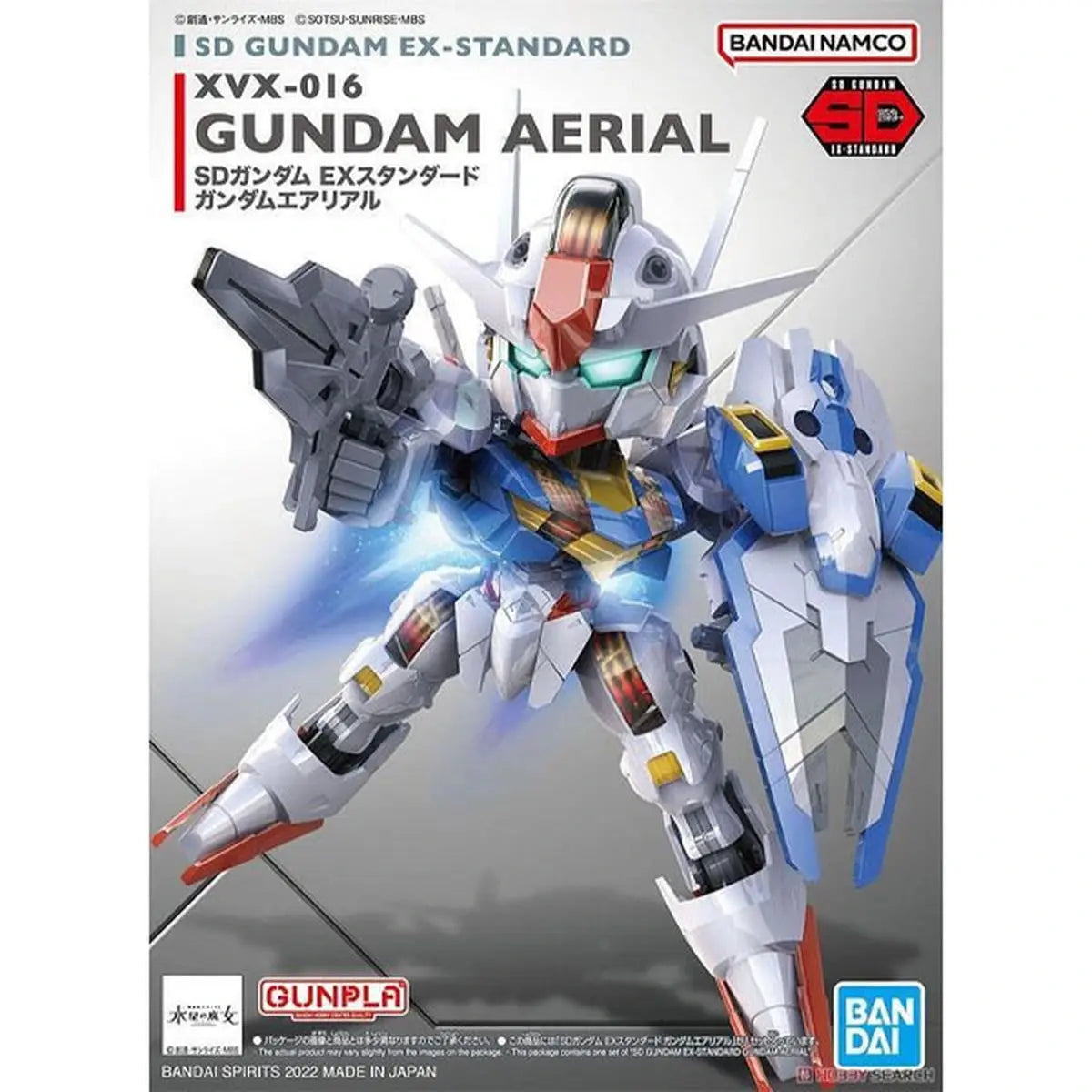 Gundam Gunpla SD Ex-Standard 019 Gundam Aerial - Image 2