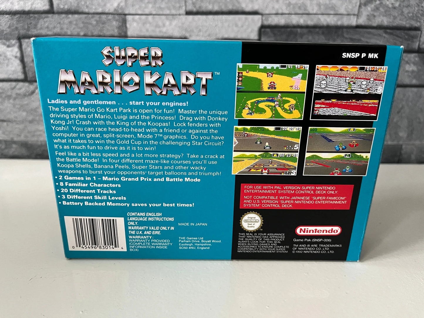 Super Mario Kart / Super Nintendo - Rue Du Retro