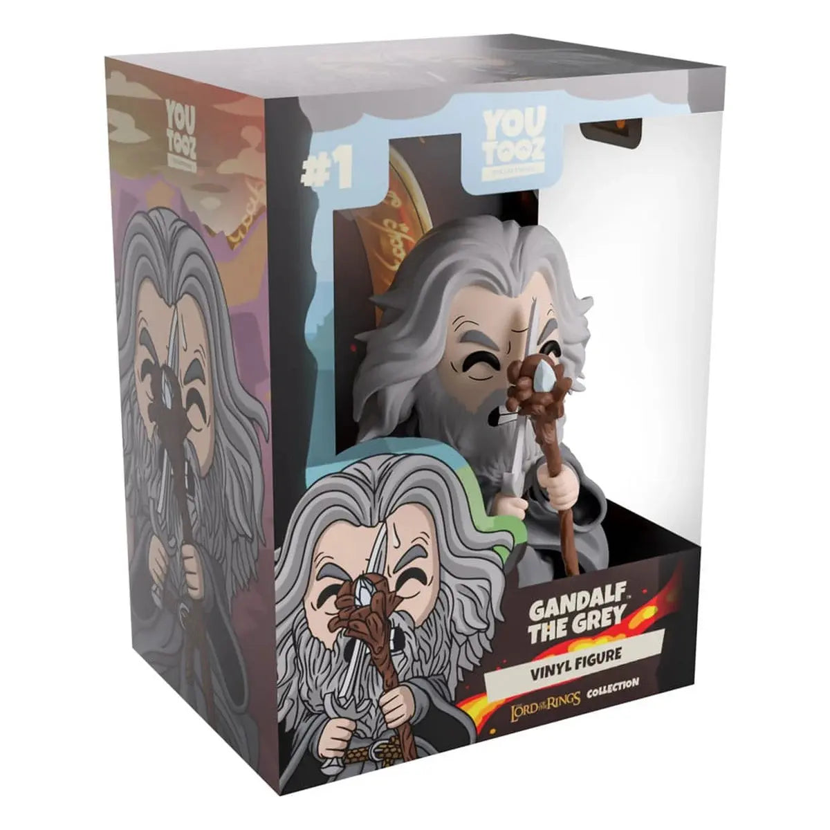 Le Seigneur des Anneaux Vinyl figurine Gandalf the Grey 11 cm - Image 6
