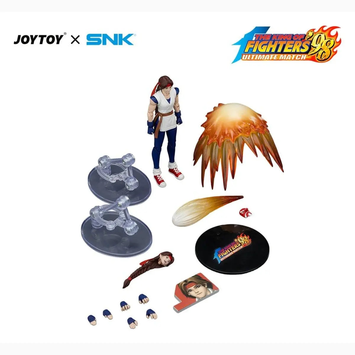 The King of Fighters '98 Ultimate Match figurine Yuri Sakazaki (Art of Fighting Team) 12 cm - Image 7