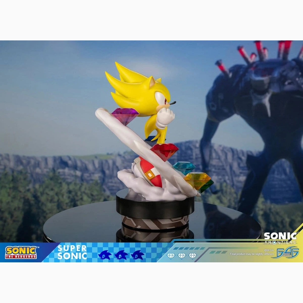 Sonic The Hedgehog resin statuette Sonic Frontiers Super Sonic 45 cm - Image 7