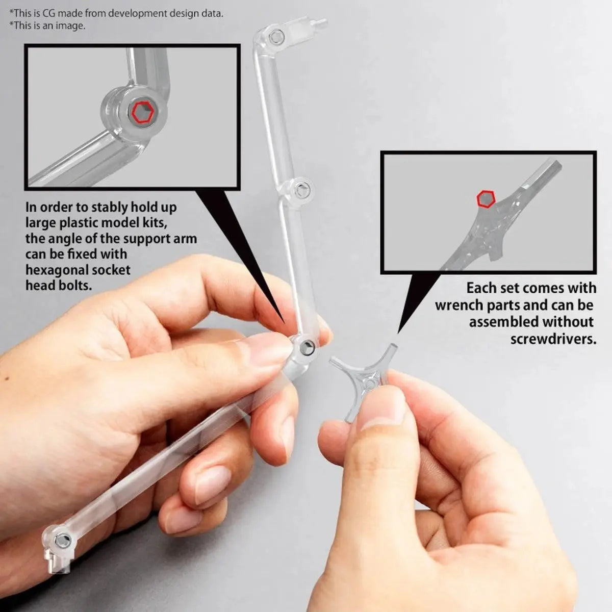 Gundam Gunpla Action Base 8 Clear Color - Image 3