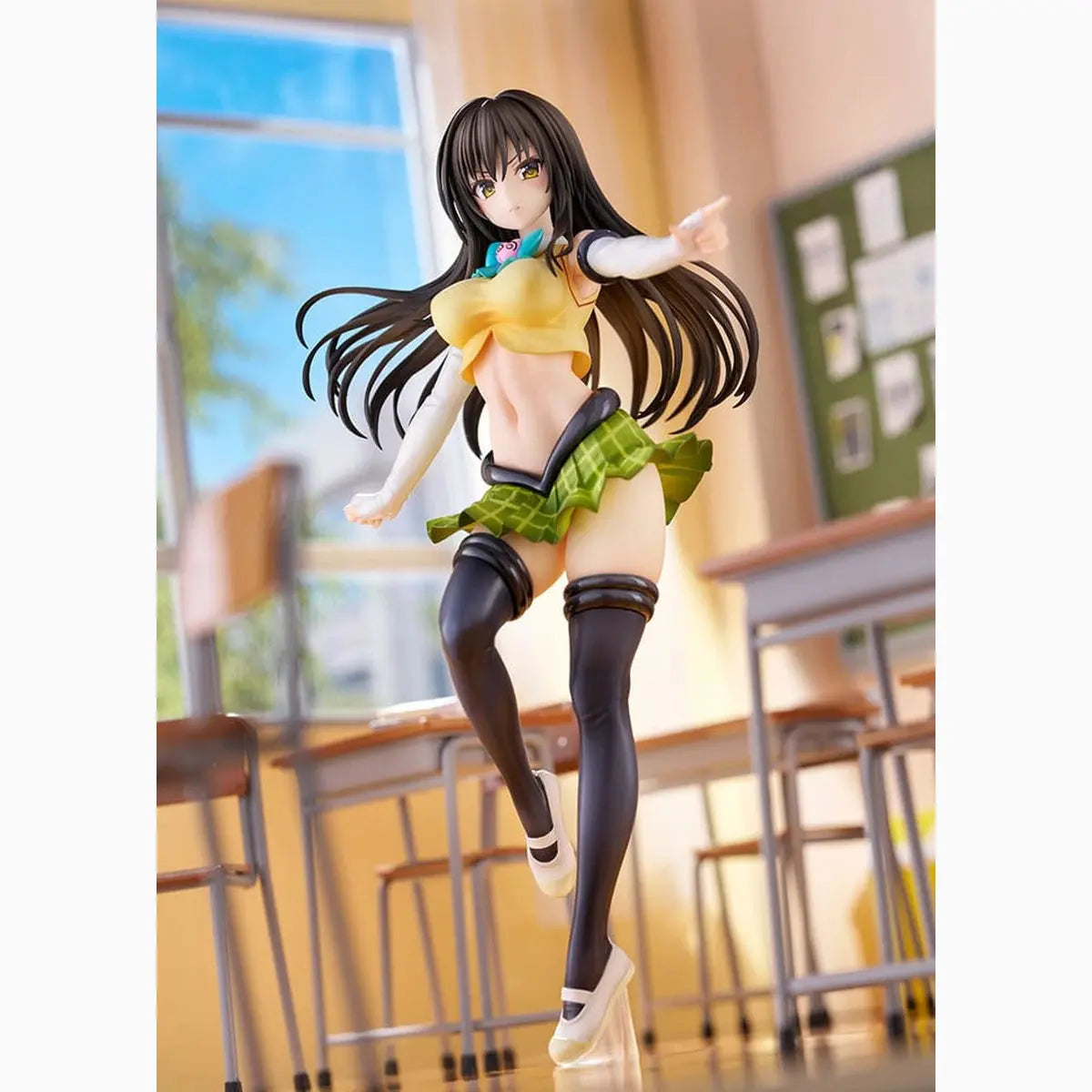 To Love-Ru Darkness statuette PVC 1/7 Yui Kotegawa Arranged Uniform Ver. 24 cm - Image 7