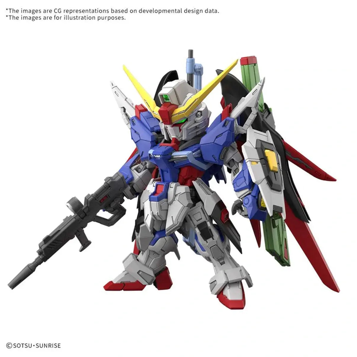 Gundam Gunpla MGSD Destiny Gundam - Image 1