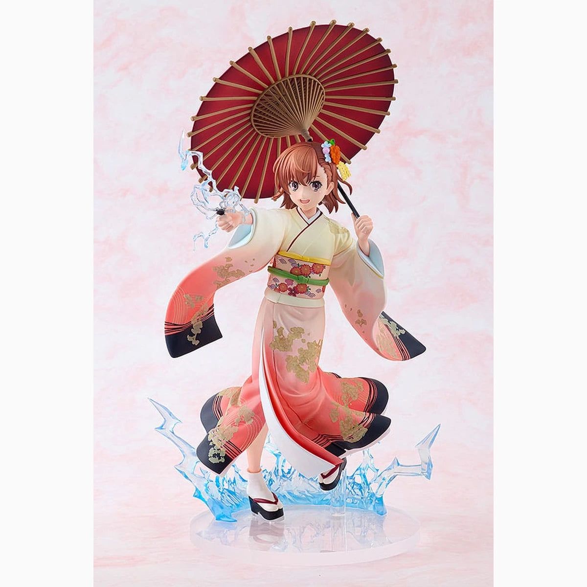 A Certain Scientific Railgun T statuette 1/7 Mikoto Misaka Furisode Kimono Ver. 28 cm - Image 7
