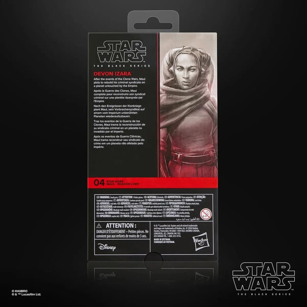 Star Wars: Maul - Shadow Lord Black Series figurine Devon Izara 15 cm - Image 7