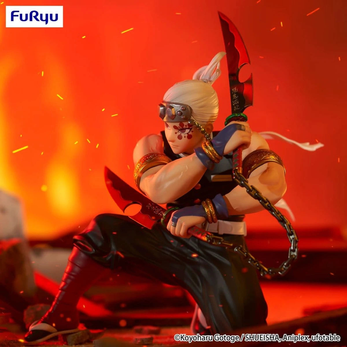 Demon Slayer: Kimetsu no Yaiba figurine PVC Noodle Stopper Uzui Tengen 15 cm - Image 4