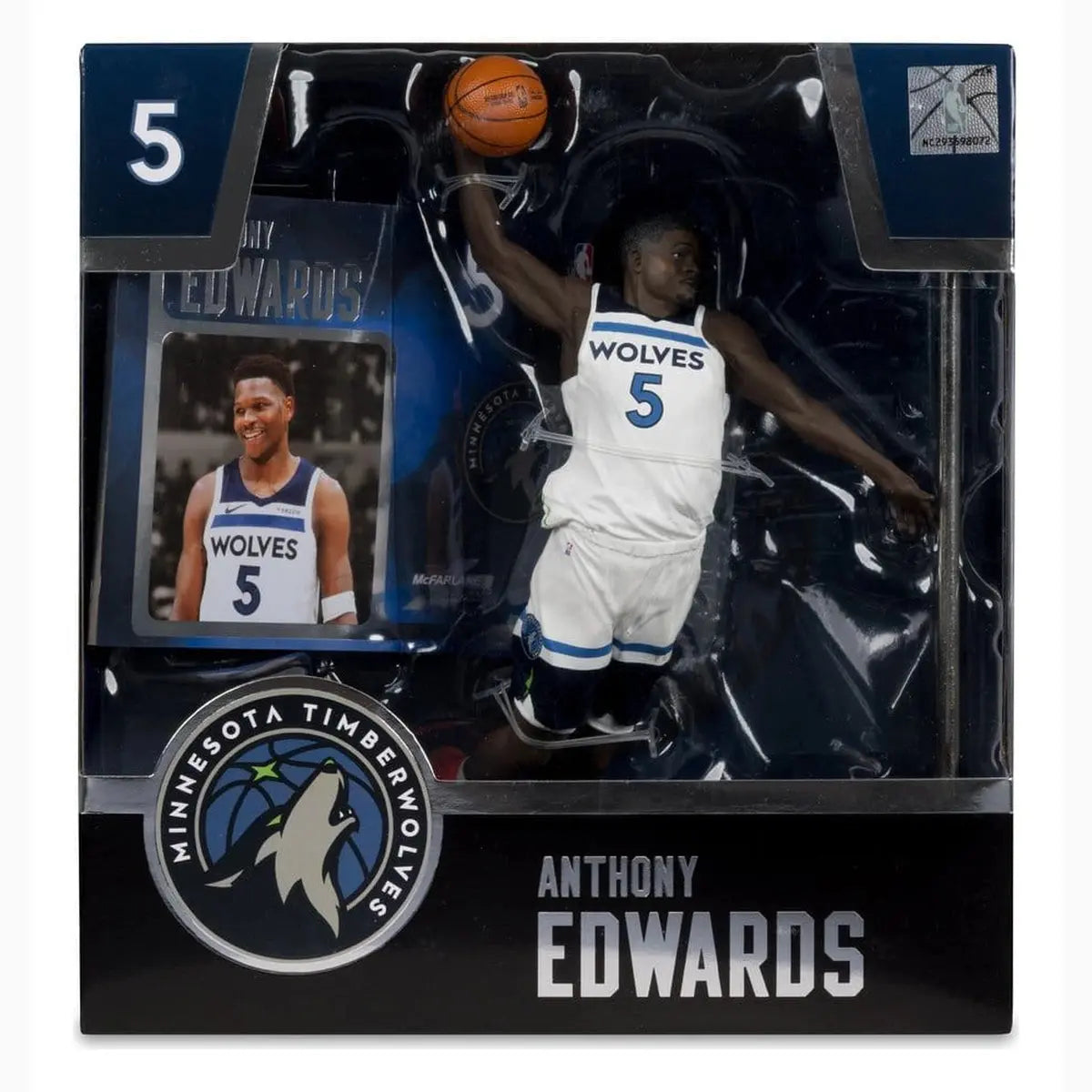 NBA McFarlane's SportsPicks figurine Anthony Edwards (Minnesota Timberwolves) 21 cm - Image 7