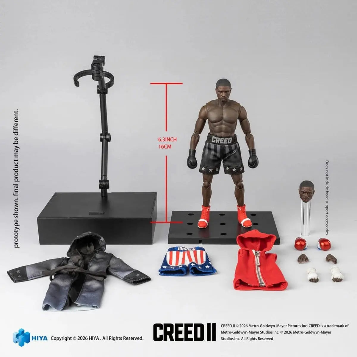 Creed II Exquisite Super figurine 1/12 Adonis Creed 16 cm - Image 6