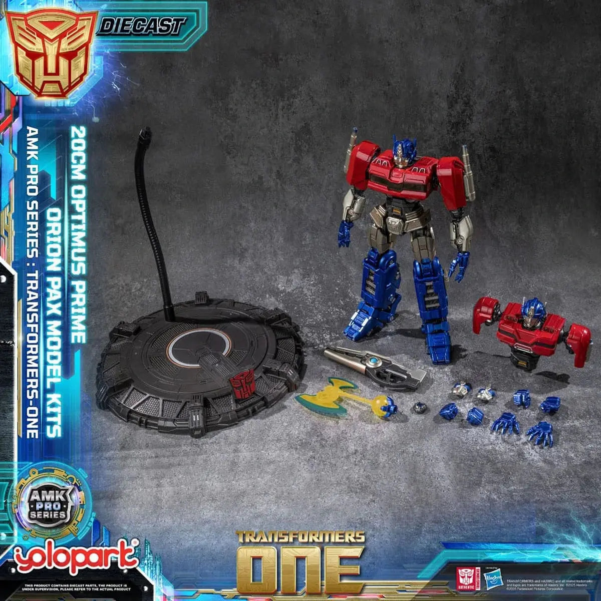 Transformers: Generation One figurine Plastic Model Kit AMK Pro Series Orion Pax/Optimus Prime Final Form 20 cm - Image 6