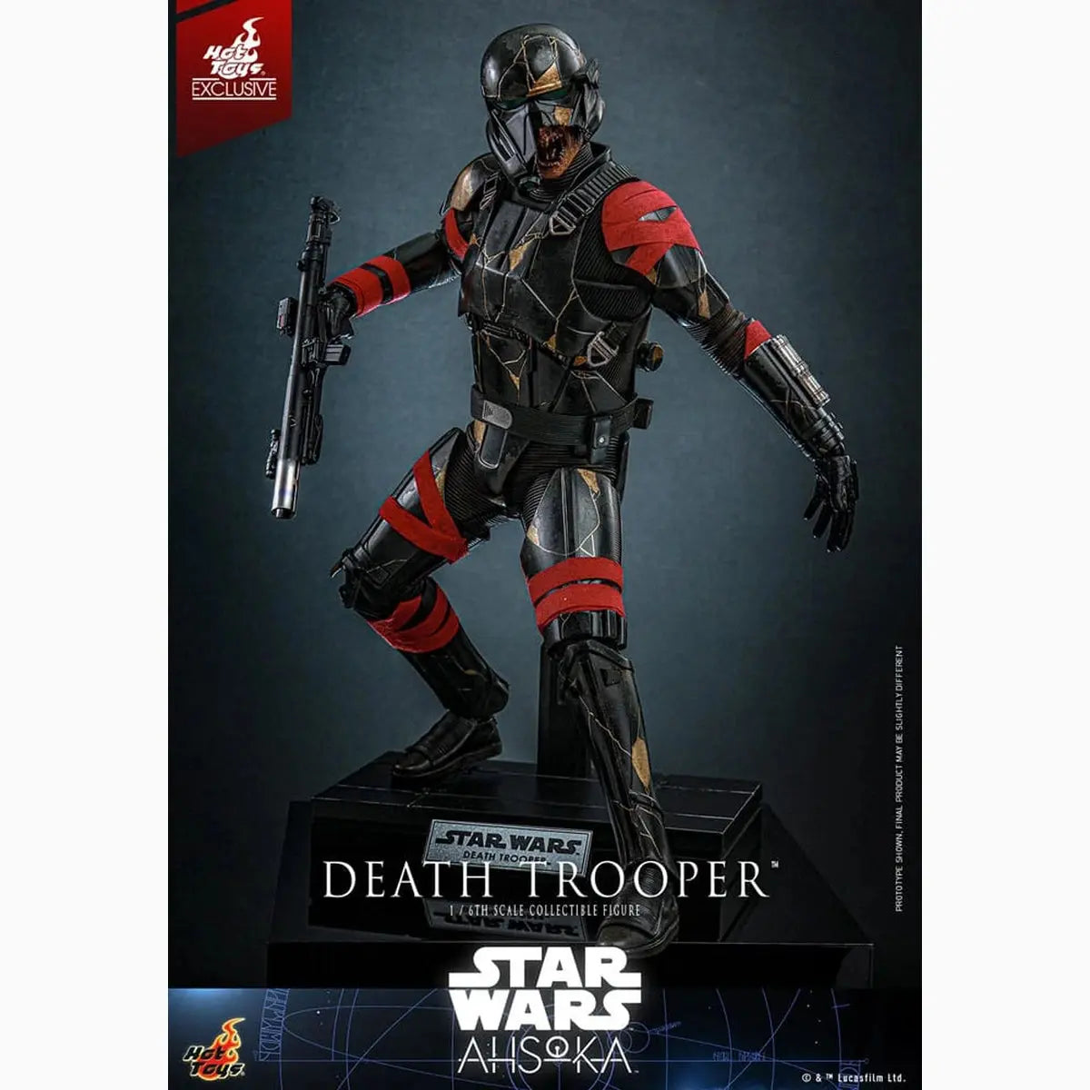 Star Wars: Ahsoka figurine Television Masterpiece 1/6 Death Trooper Hot Toys Exclusive 31 cm - Image 7