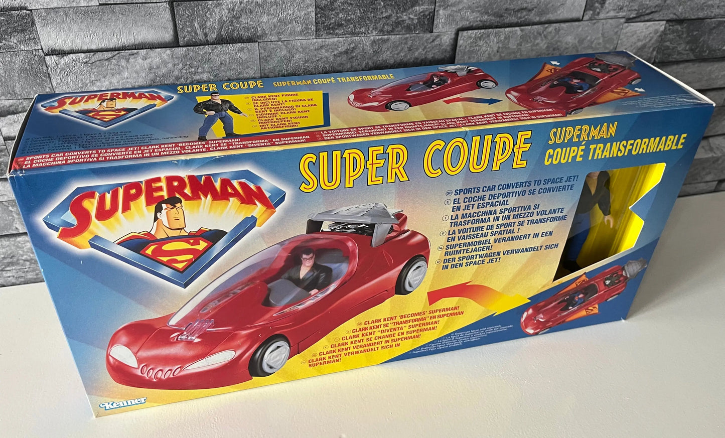 Superman Super Coupé et Clark Kent / Superman Animated Series 1996 - Rue Du Retro