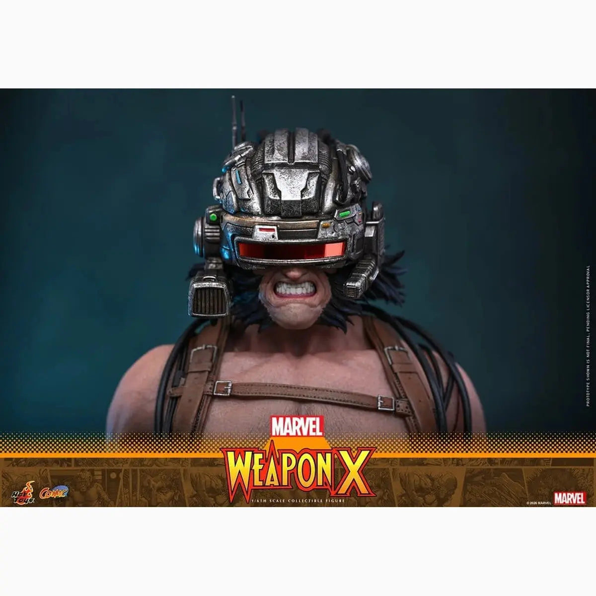 Marvel Comic Masterpiece figurine 1/6 Weapon X 31 cm - Image 7