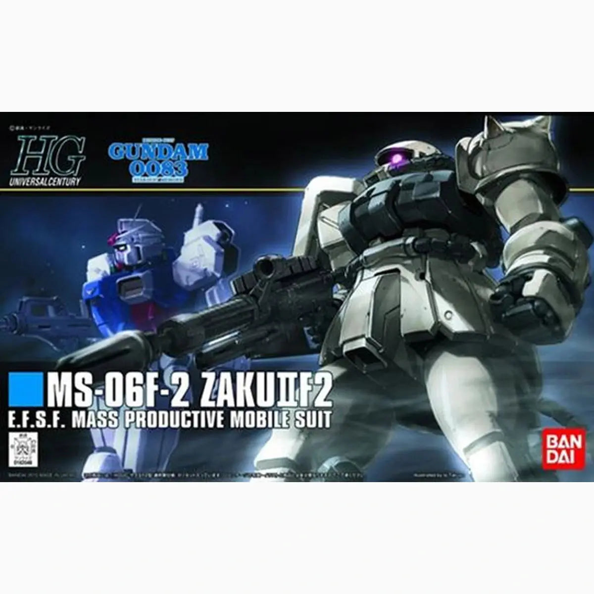 Gundam Gunpla HG 1/144 107 F2-Zaku Earth Federation Type - Image 2