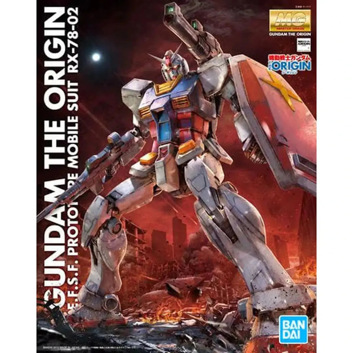 Gundam Gunpla MG 1/100 Rx-78-02 Gundam The Origin - Image 2