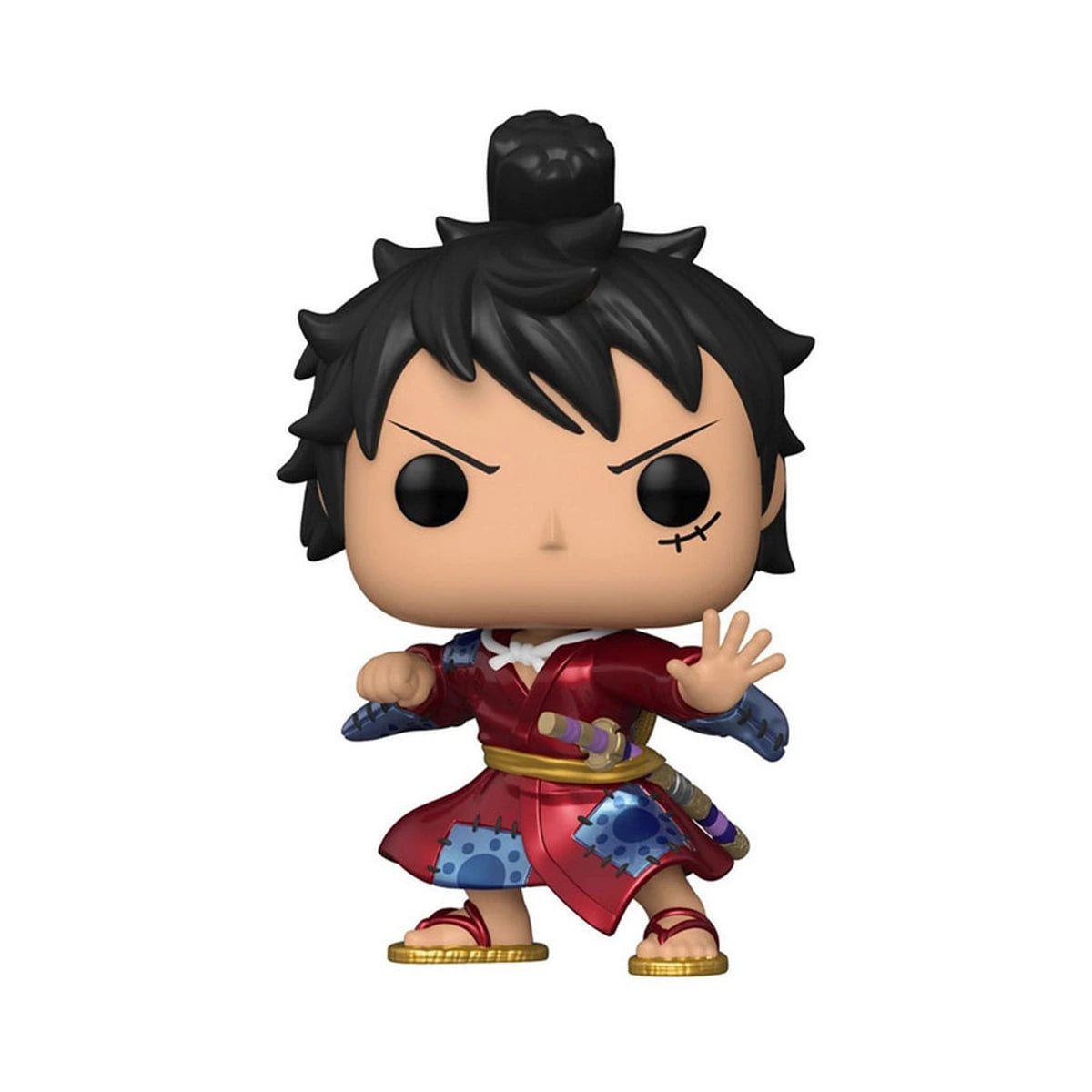 One Piece Pop Luffy In Kimono Metallic Exclu - Image 2