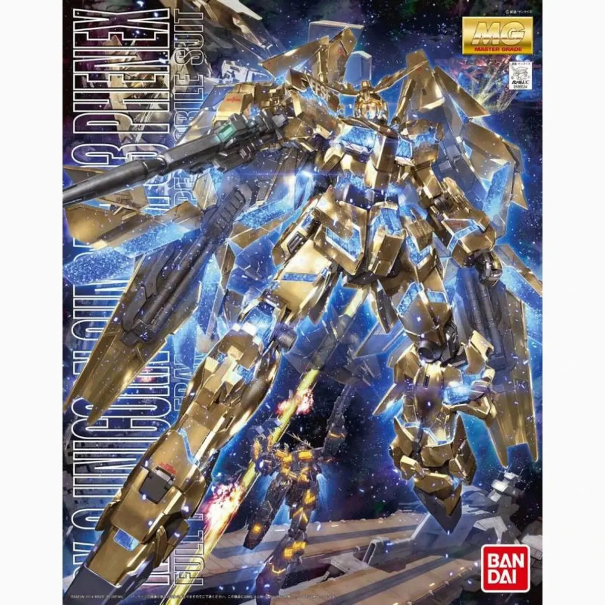 Gundam Gunpla MG 1/100 Unicorn Gundam 03 Phenex - Image 2