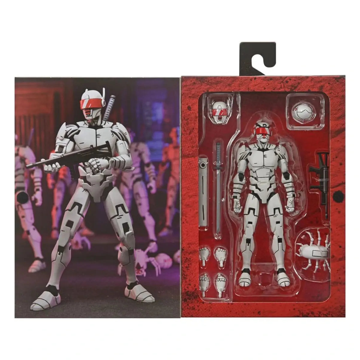 Tortues Ninja (The Last Ronin) figurine Ultimate Elite Synja Patrol Bot 18 cm - Image 7