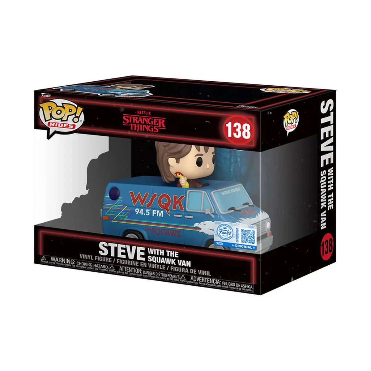 Stranger Things Pop Rides Deluxe S5 Steve Squawk Van - Image 1