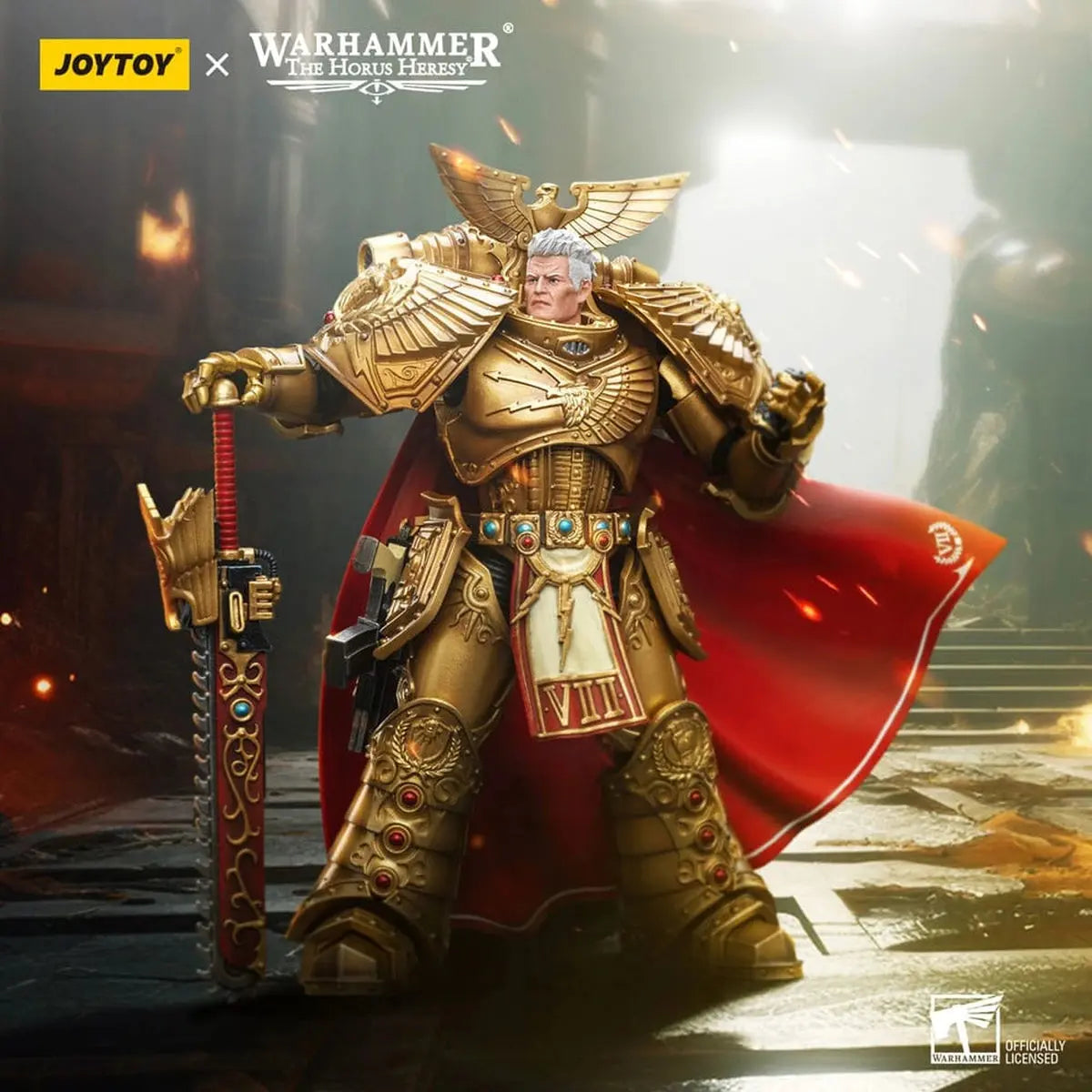 Warhammer The Horus Heresy figurine 1/18 Imperial Fists Rogal Dorn Primarch of the 7th Legion 12 cm - Image 7