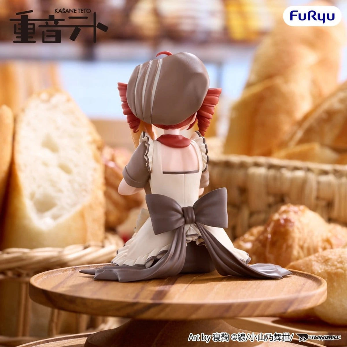 UTAU figurine PVC Noodle Stopper Kasane Teto Baguette Ver. 14 cm - Image 5