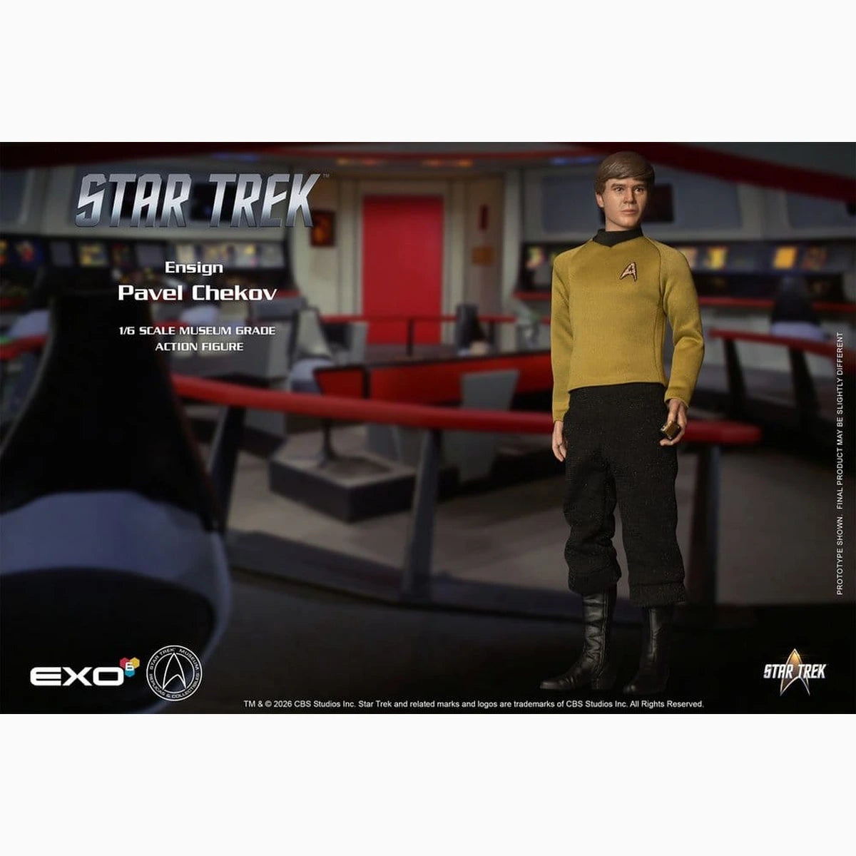 Star Trek: La série originale figurine 1/6 Ensign Pavel Chekov 30 cm - Image 6