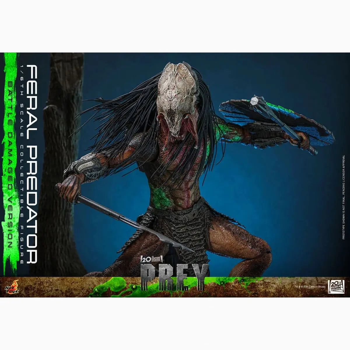 Prey figurine 1/6 Feral Predator (Battle Damaged Version) 37 cm - Image 6