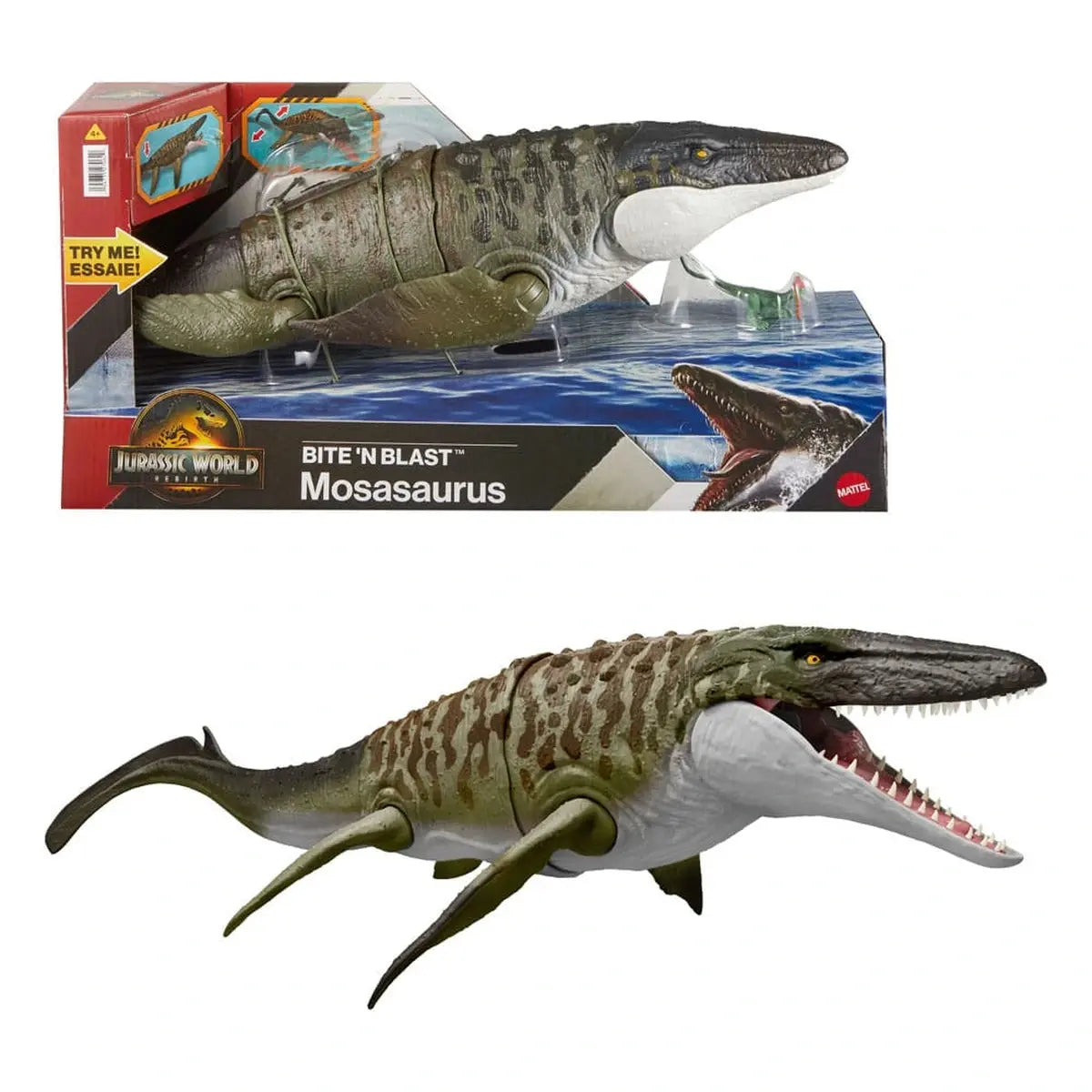 Jurassic World: Rebirth figurine Bite 'n Blast Mosasaurus 65 cm - Image 5