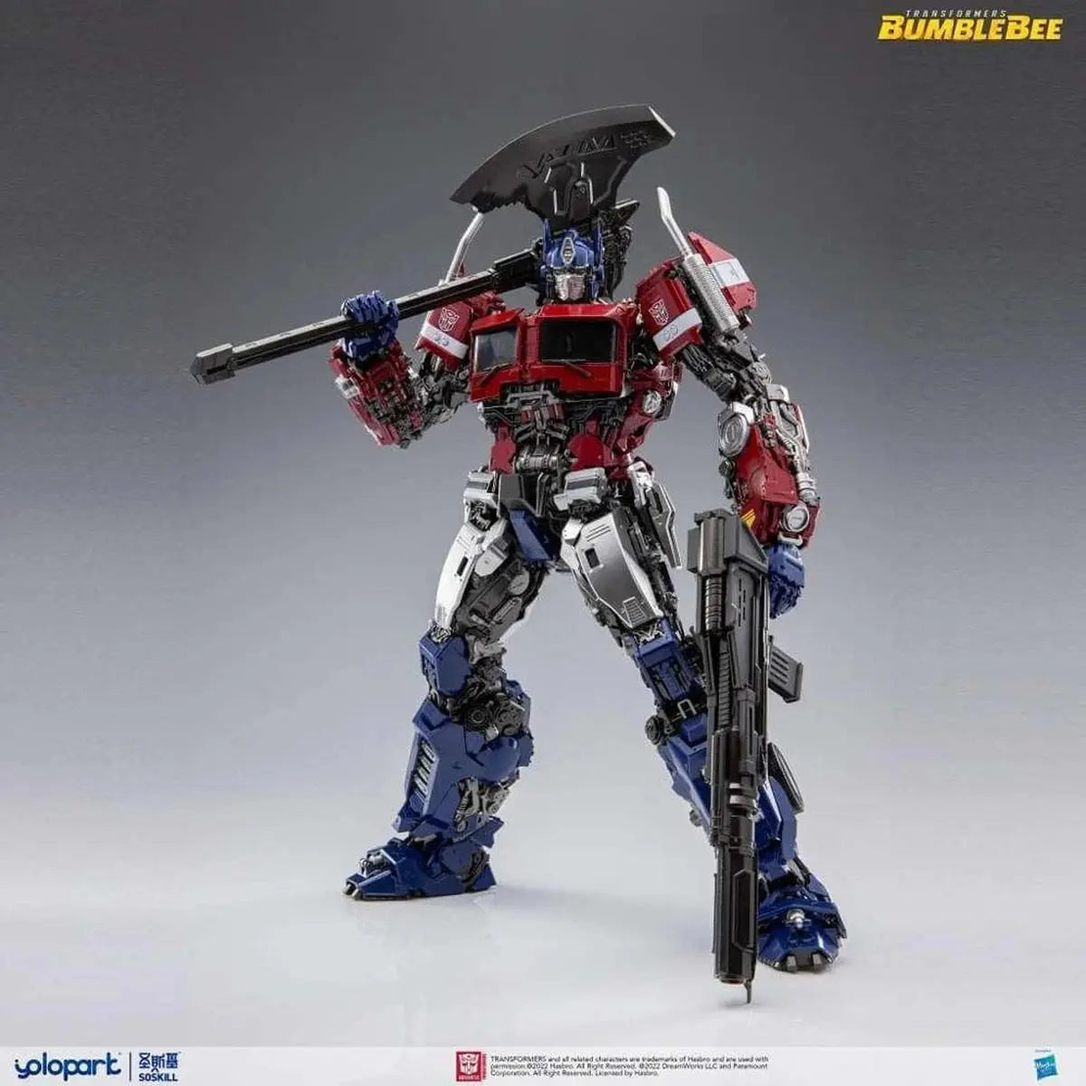 Transformers Bumblebee figurine Plastic Model Kit Earth mode Optimus Prime 30 cm - Image 7