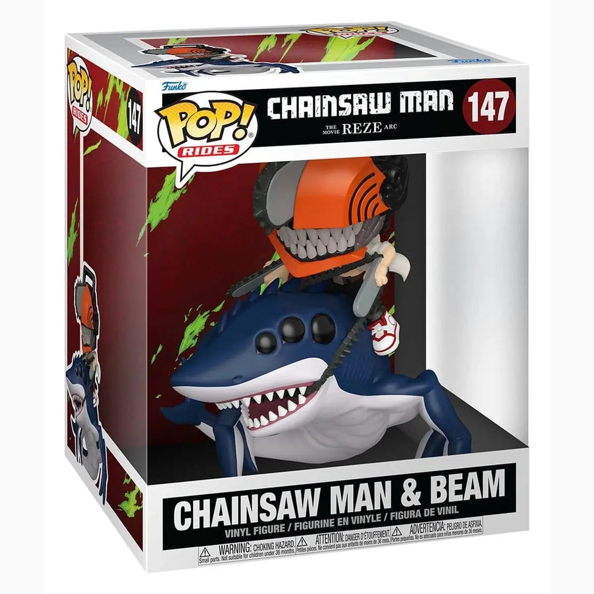 Chainsaw Man POP! Rides Deluxe Vinyl figurine CSM & Beam 15 cm - Image 4