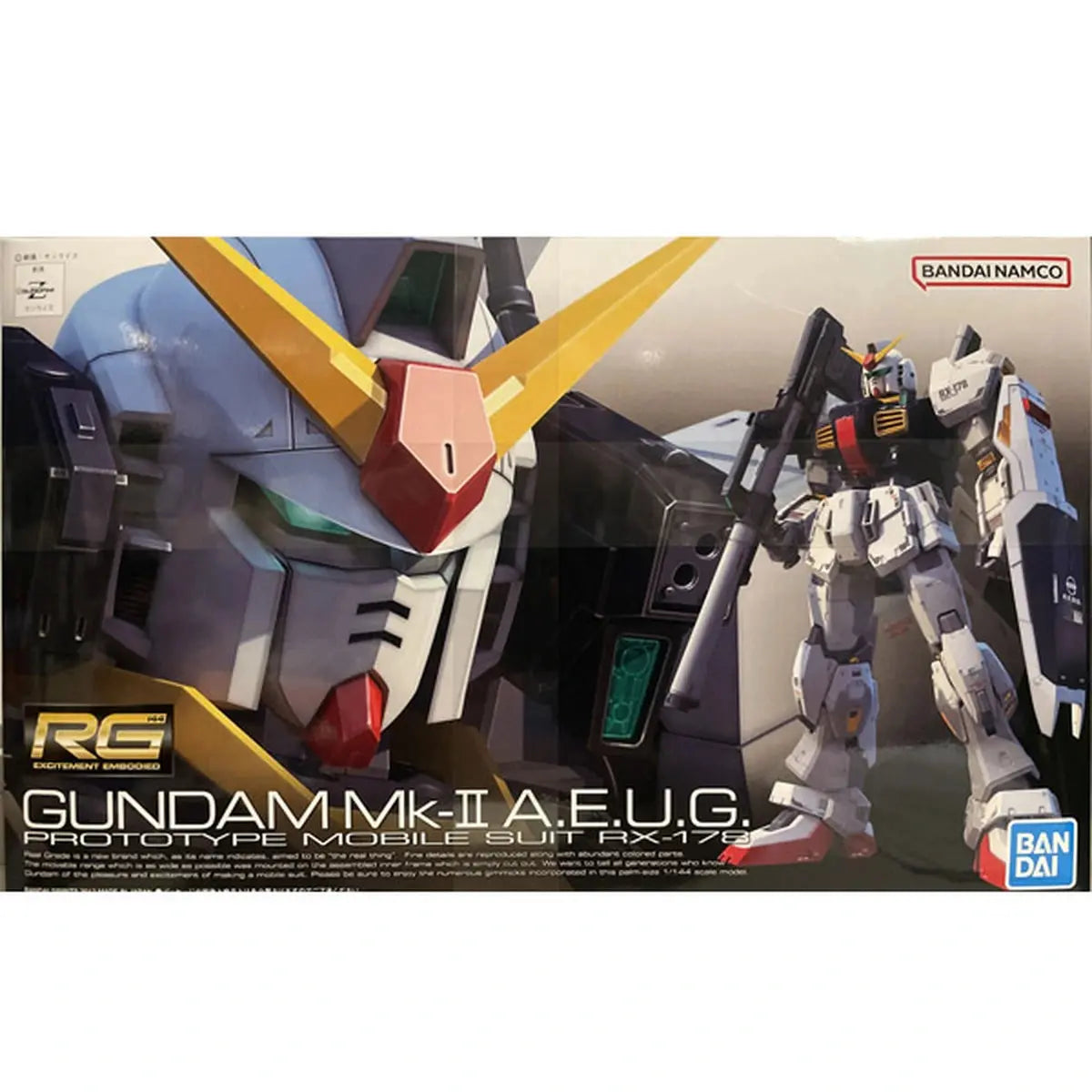 Gundam Gunpla RG 1/144 08 RX-178 Gundam MK-II A.E.U.G - Image 2