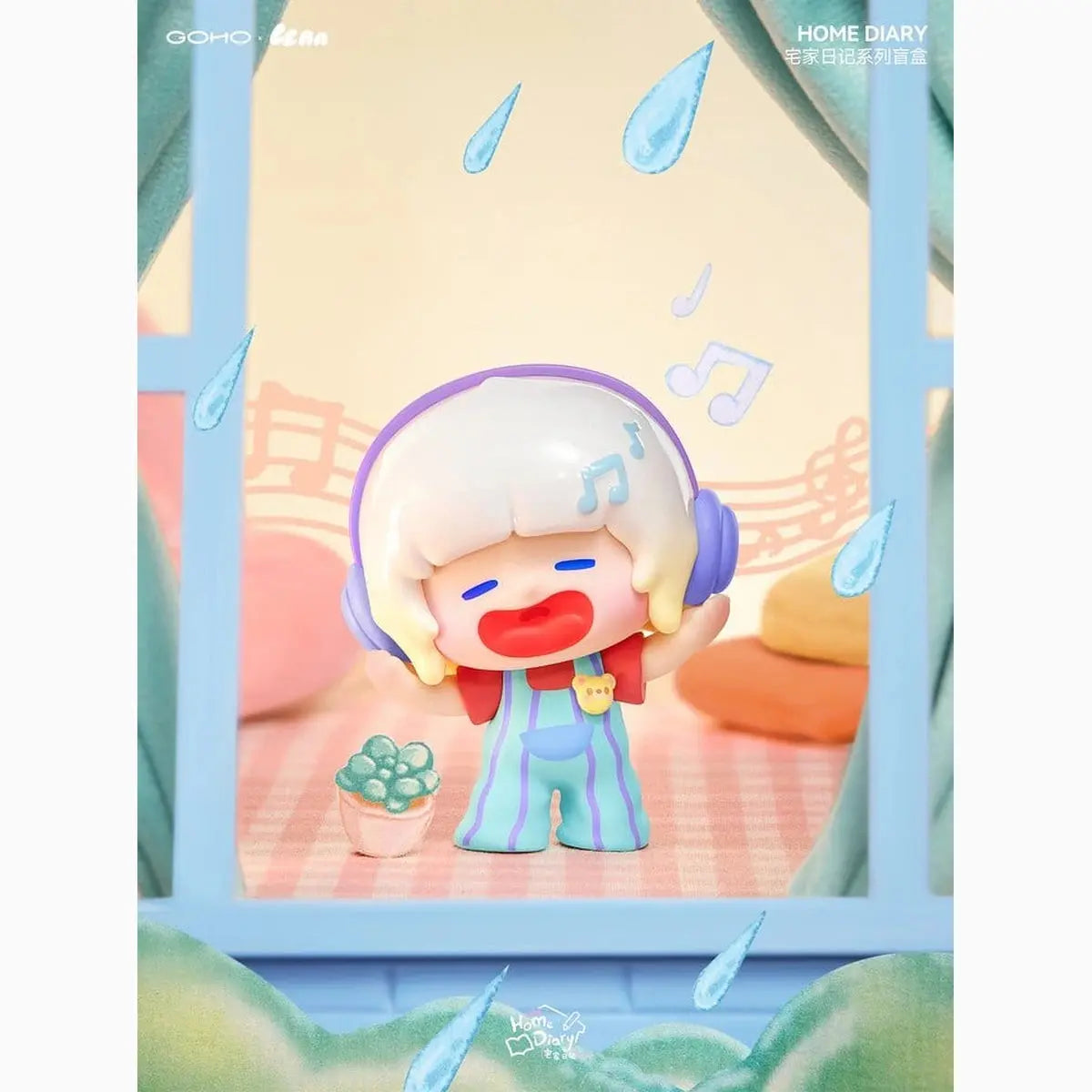 Original Character pack de 8 boîte-mystère figurines Lazy Home Diary 9 cm - Image 7