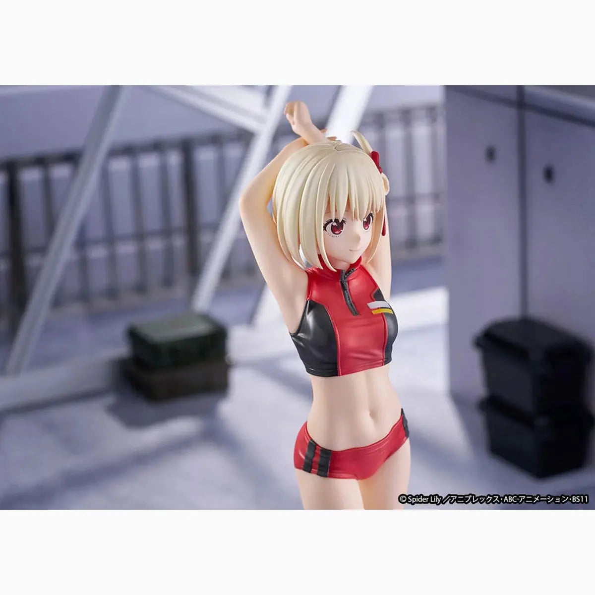 Lycoris Recoil statuette PVC 1/7 Chisato Nishikigi Traning wear Ver. 24 cm - Image 7