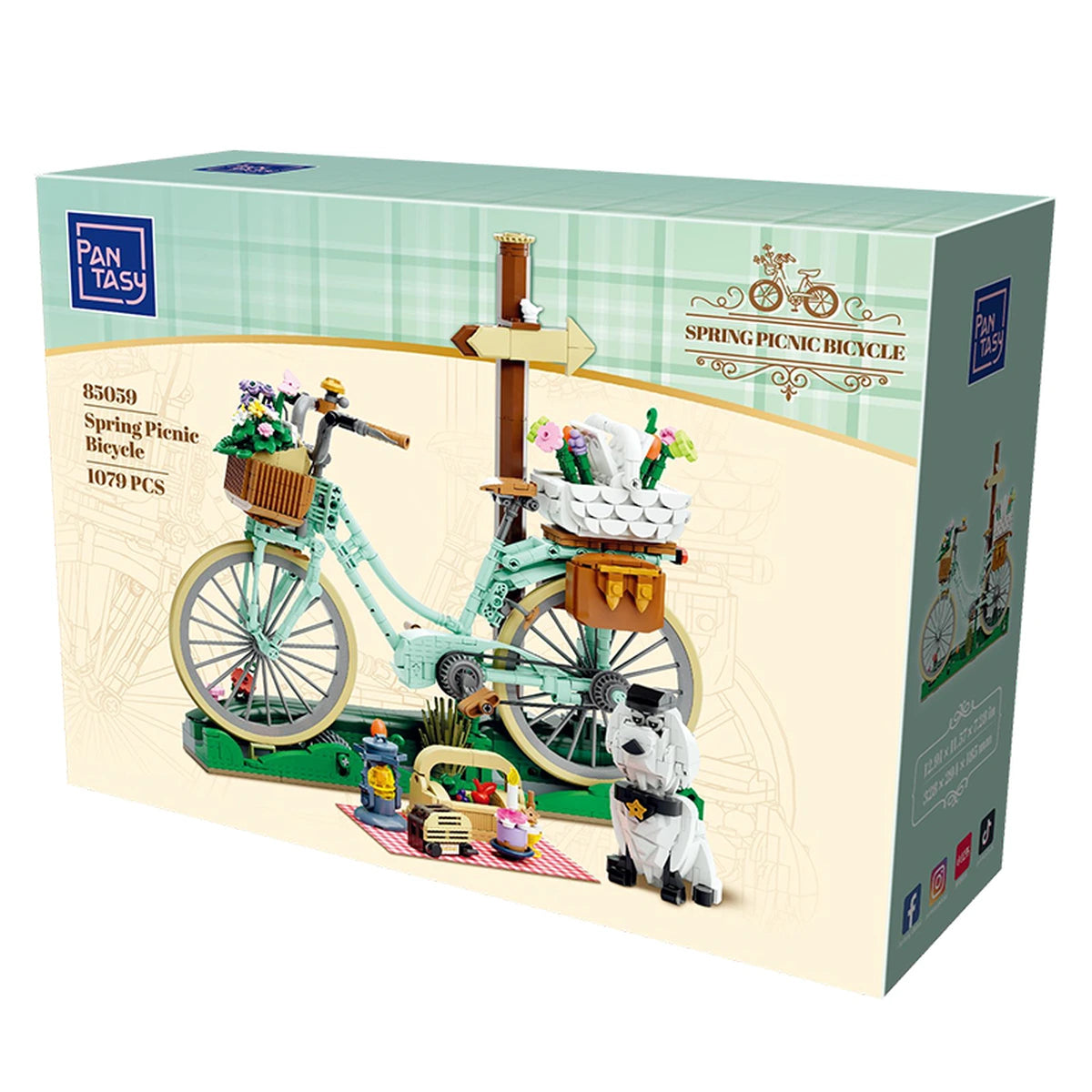 Pantasy 85059 Spring Picnic Bicycle - Image 2