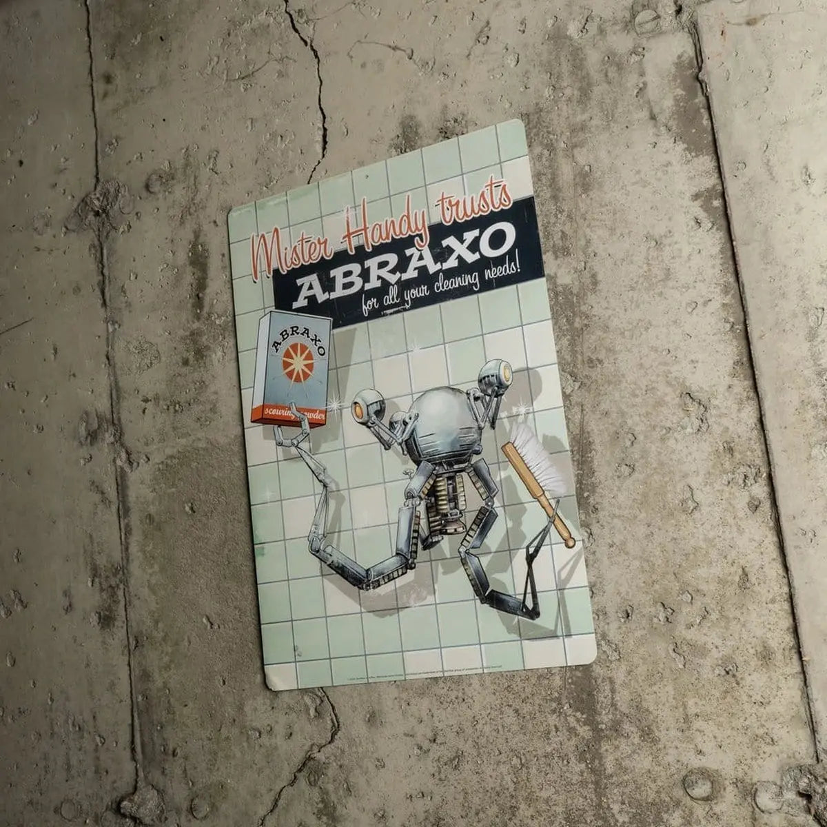 Fallout panneau métal Mr. Handy - Image 4