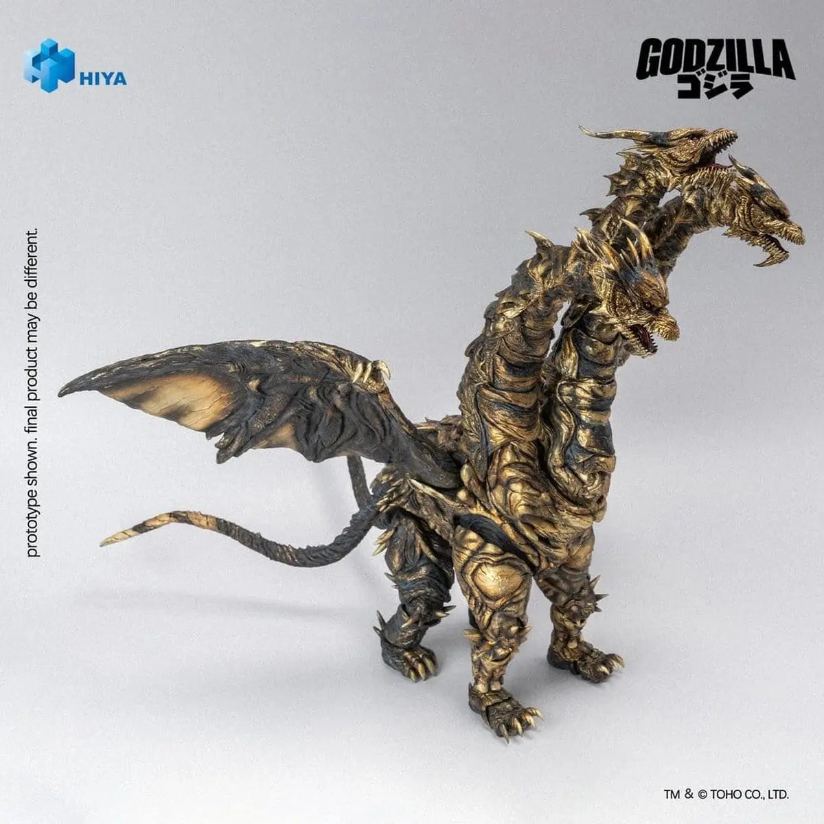 Godzilla: Final Wars (2004) Exquisite Basic Series figurine Keizer Ghidorah 25 cm - Image 5
