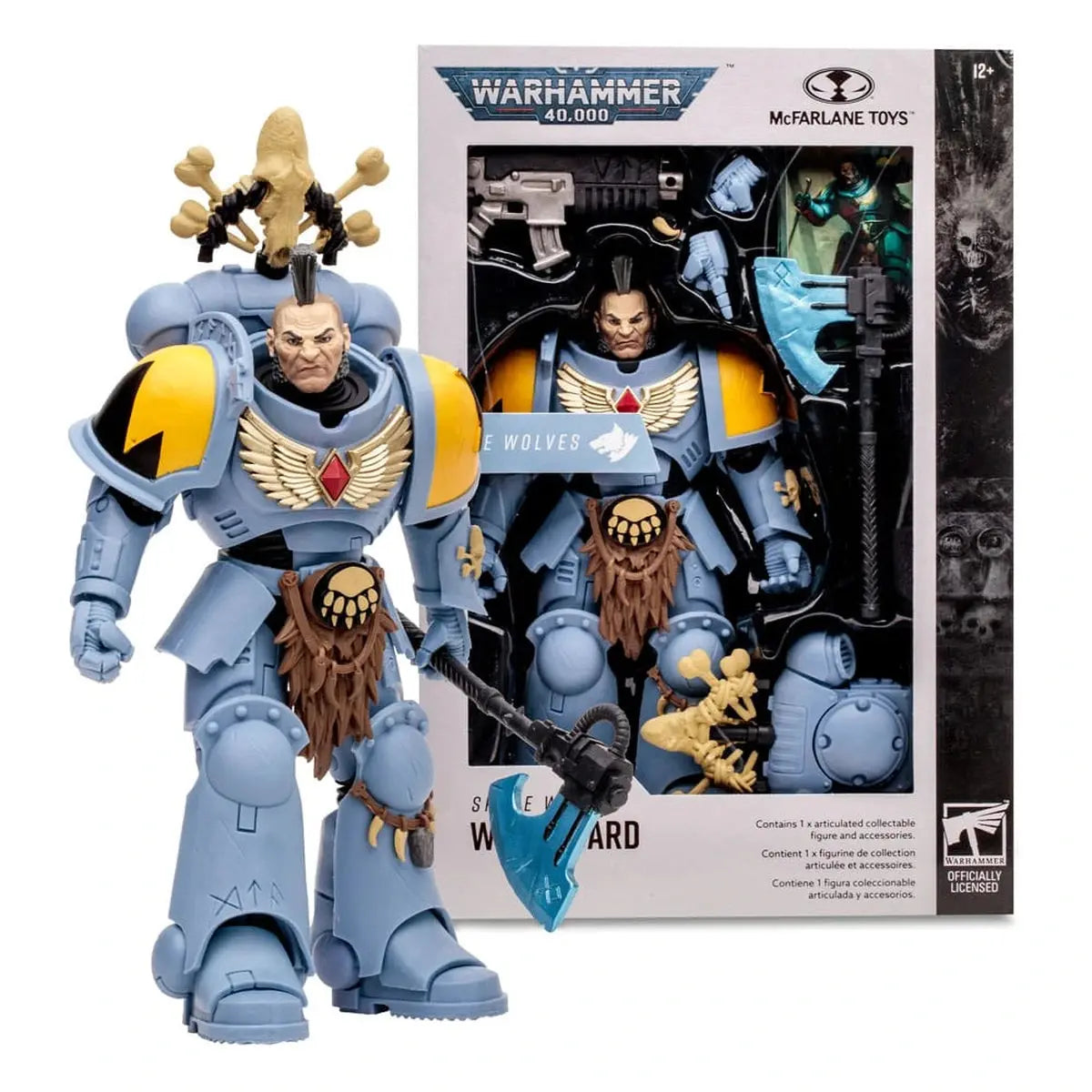 Warhammer 40k figurine Space Wolves Wolf Guard 18 cm - Image 7