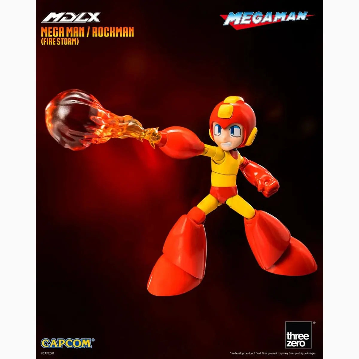 Mega Man figurine MDLX Mega Man / Rockman (Fire Storm) 10 cm - Image 7
