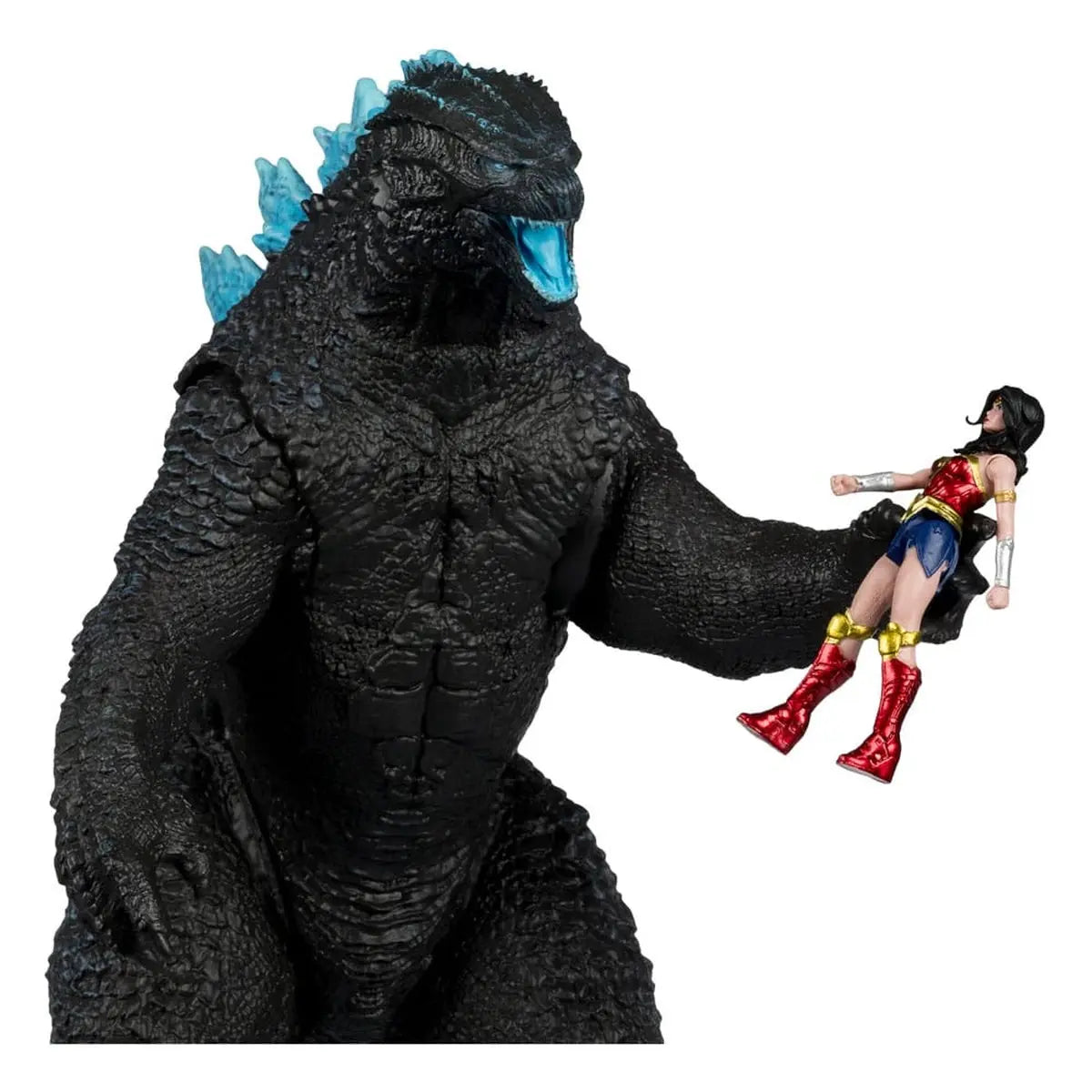 DC Justice League Monsterverse DC Multiverse pack de 2 figurines Wonder Woman Vs. Atomic Blast Godzilla 18 cm - Image 7