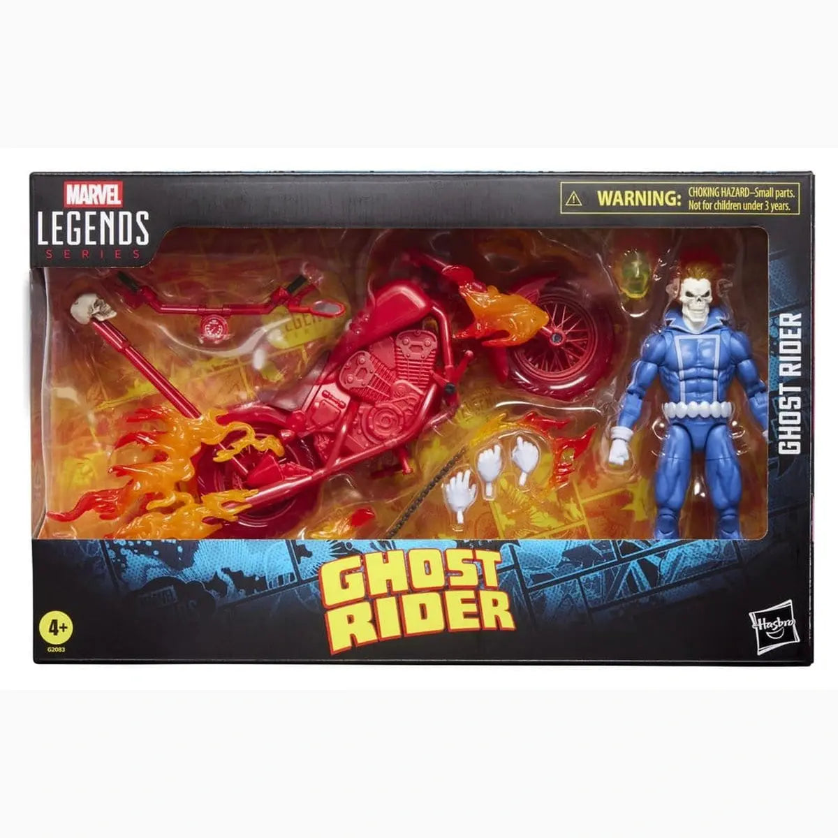 Ghost Rider Marvel Legends figurine Johnny Blaze with Motorcycle 15 cm - Image 5