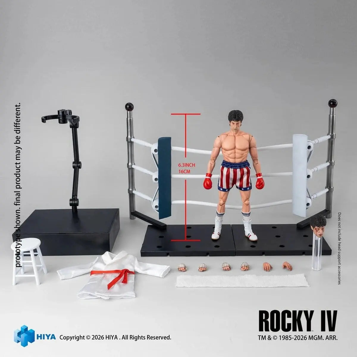 Rocky IV Exquisite Super Series figurine 1/12 Rocky Boxer Version 16 cm - Image 6