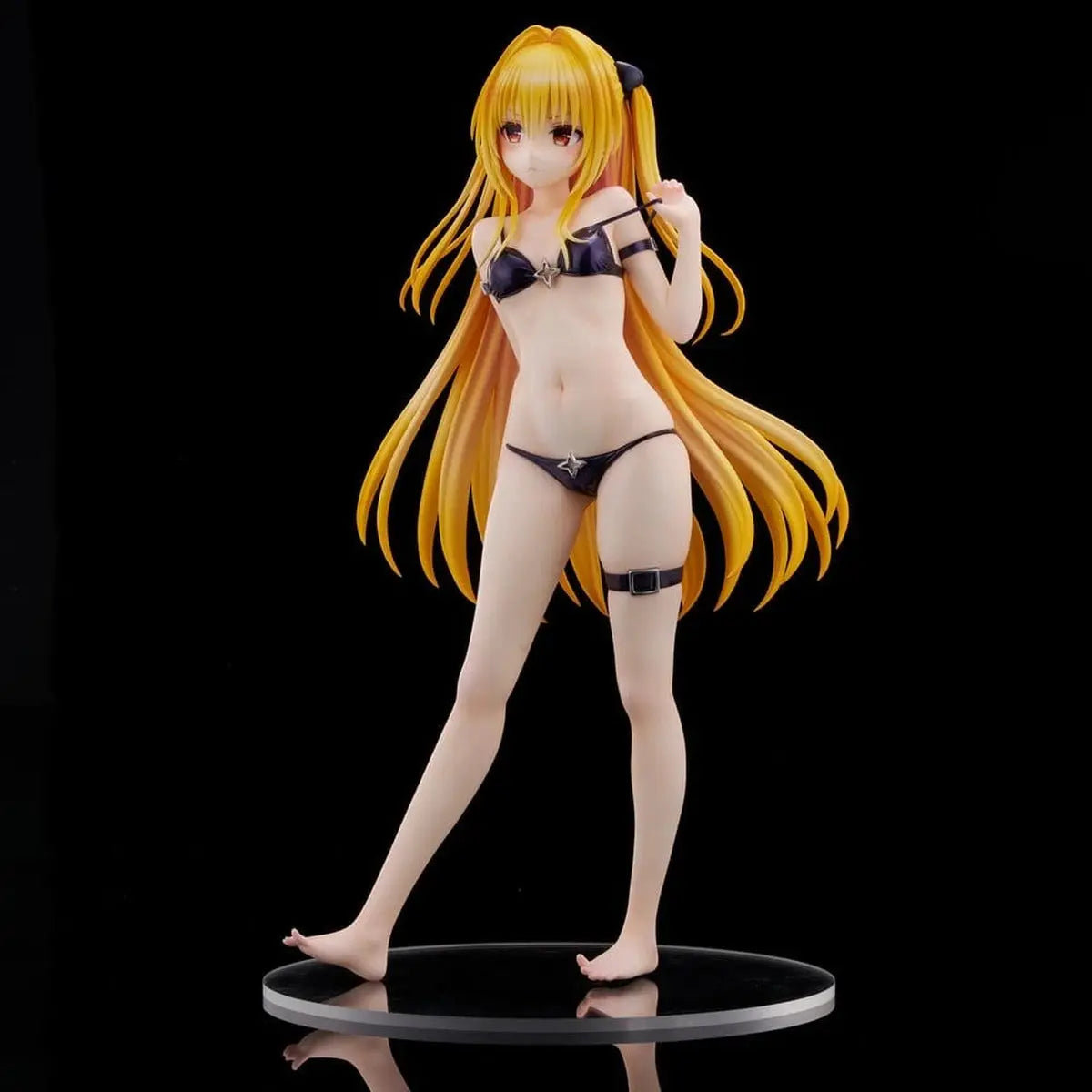 To Love Ru Darkness figurine PVC 1/4 Swimsuit Series Golden Darkness 39 cm - Image 7