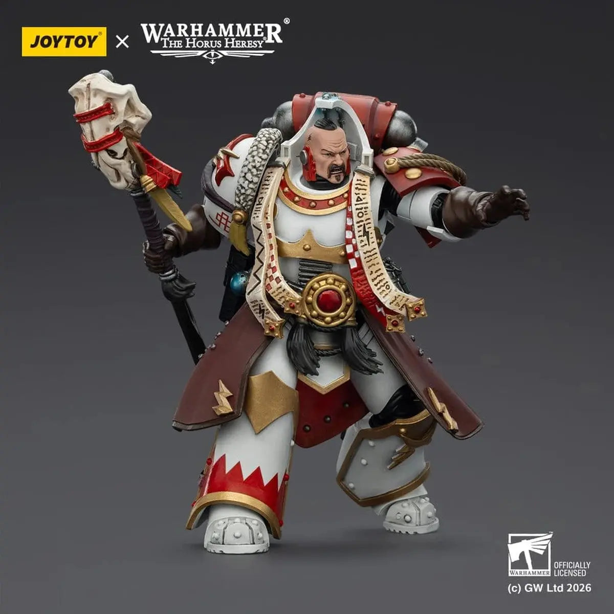 Warhammer 40,000 figurine White Scars Stormseer Consulwith Force Staff and Bolt Pistol 12 cm - Image 7