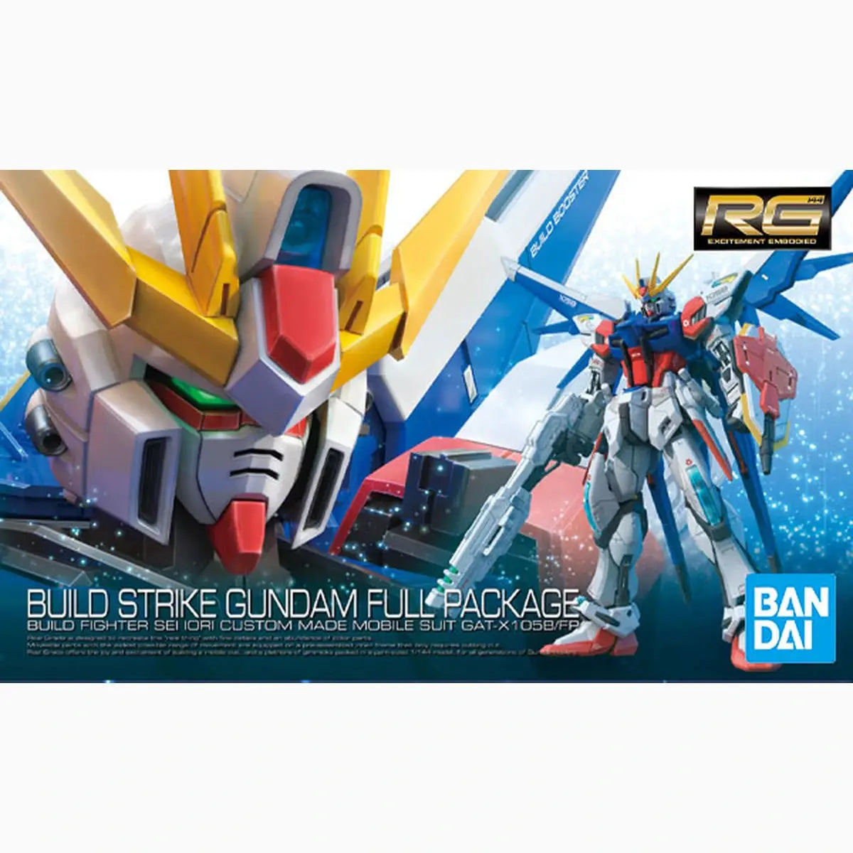 Gundam Gunpla RG 1/144 23 Build Strike Gundam Full Package - Image 2