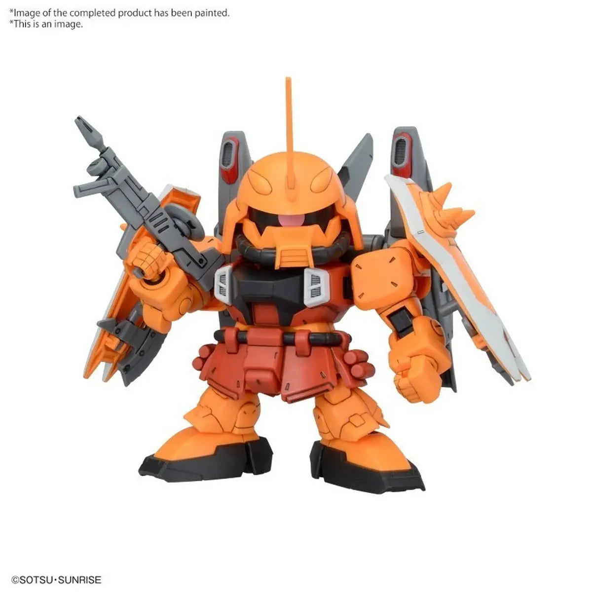 Gundam Gunpla SD BB Senshi ZGMF Zaku Series Set 4pcs - Image 5