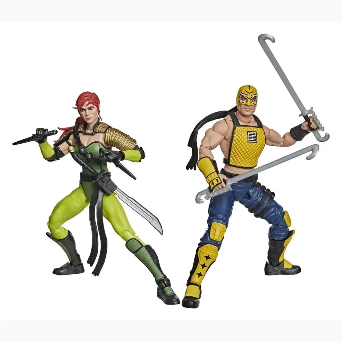 G.I. Joe Classified Series pack 2 figurines #212 Ninja Force Scarlett & T'Jbang 15 cm - Image 7