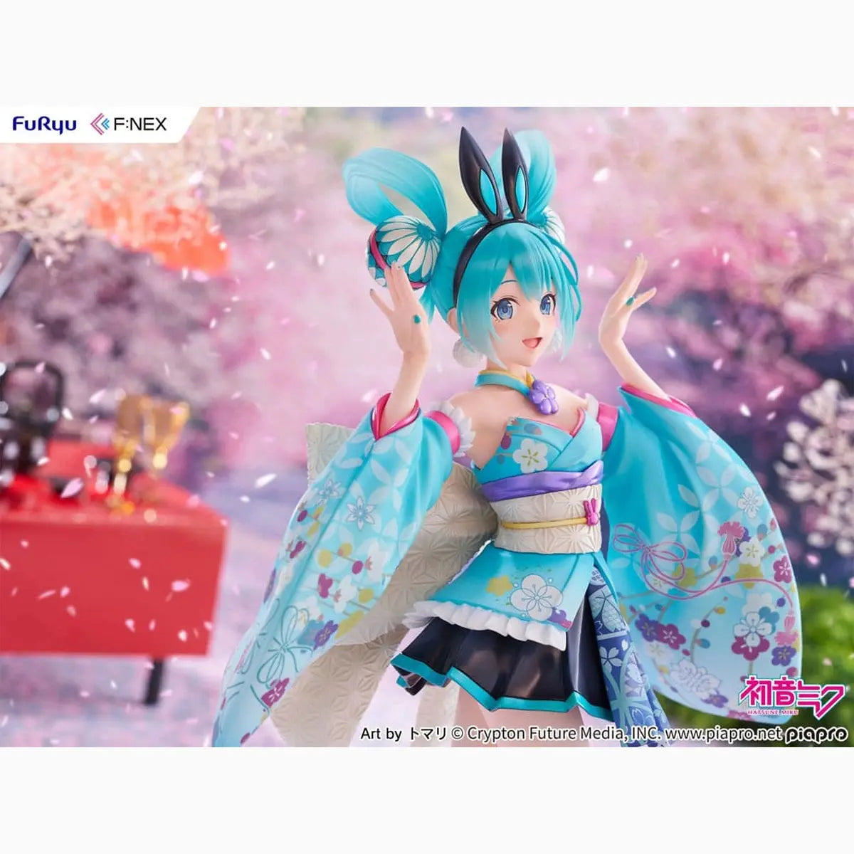 Hatsune Miku F:NEX statuette PVC 1/7 Hatsune Miku Wa-bunny 27 cm - Image 7