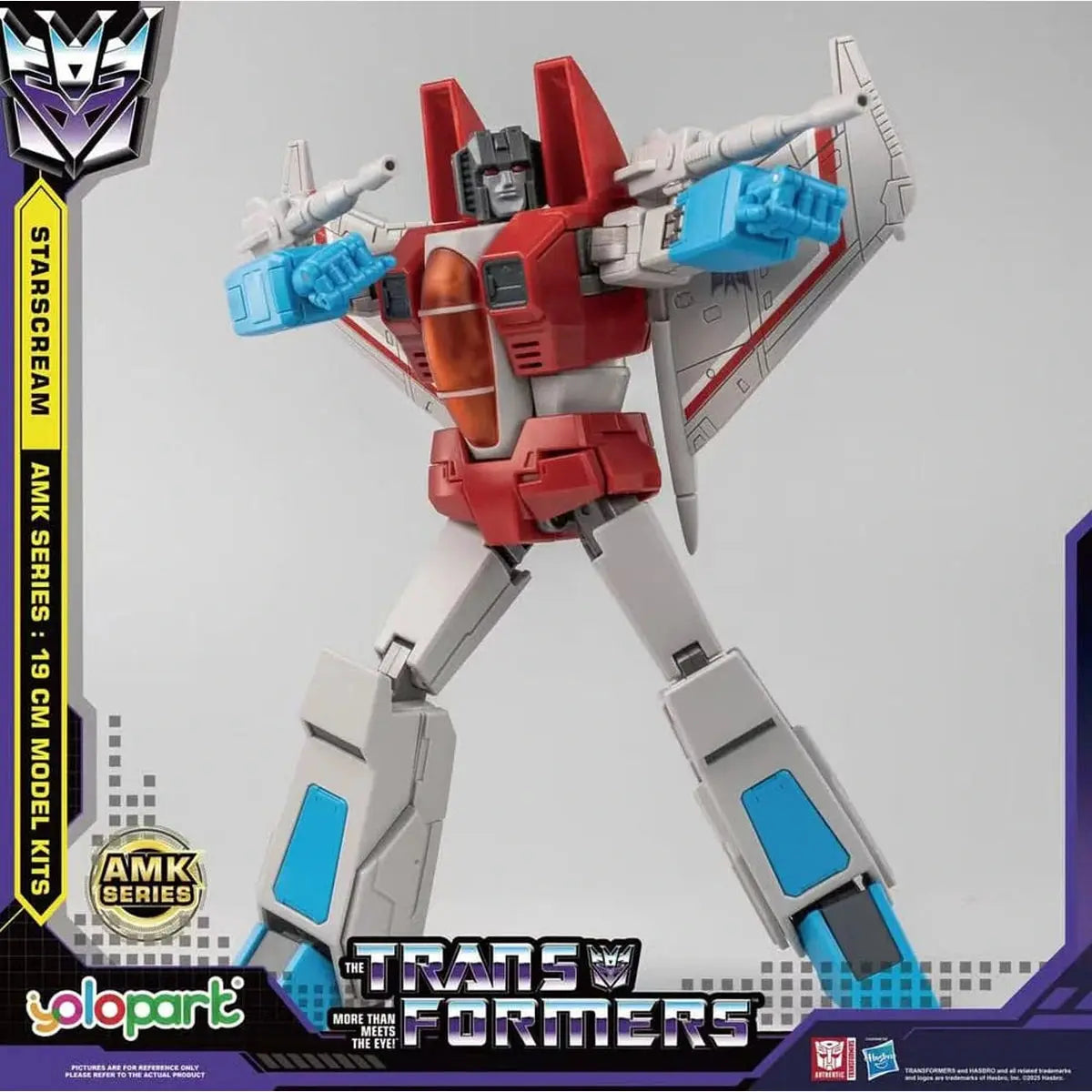 Transformers Generation One figurine Plastic Model Kit AMK Series Starscream 19 cm - Image 3