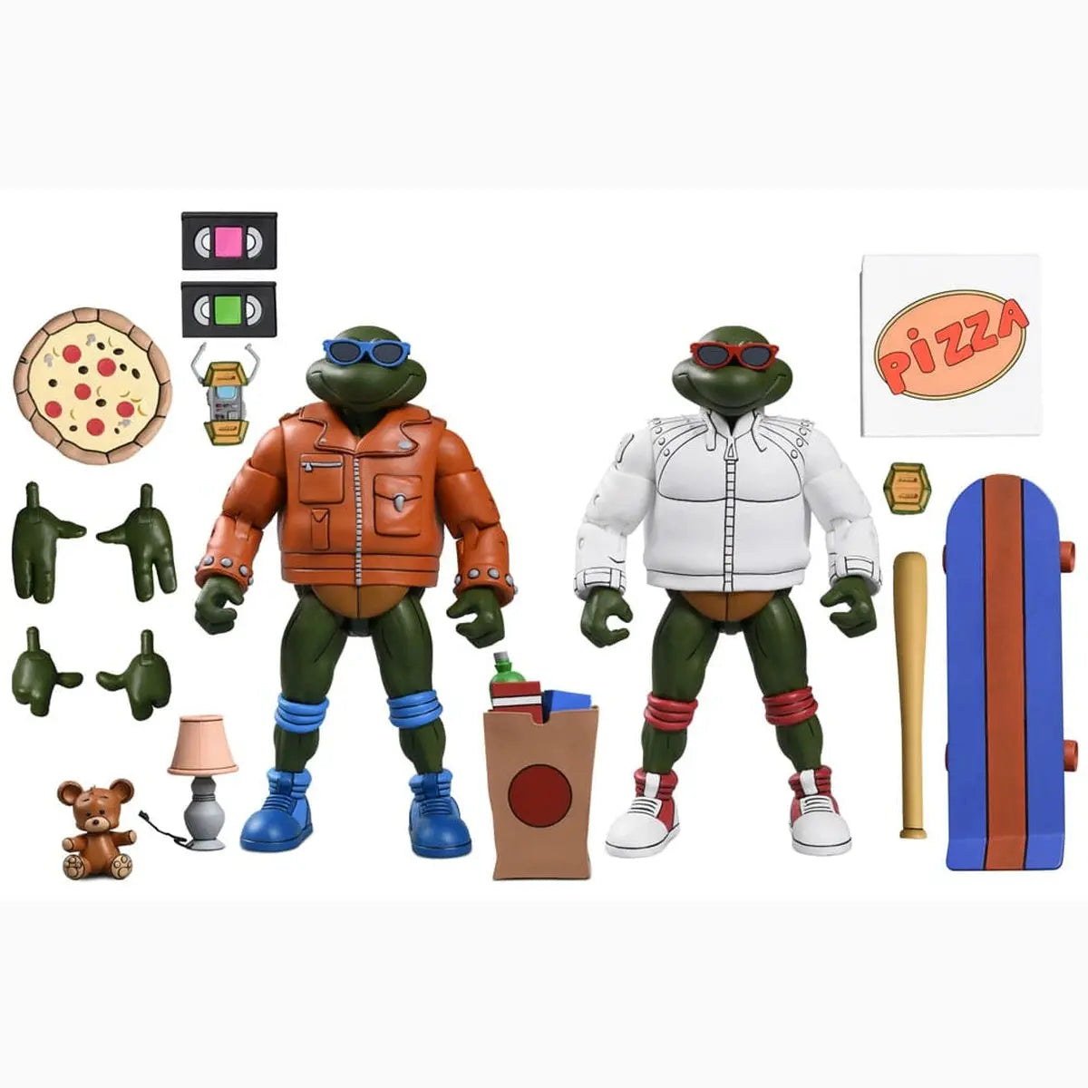 Tortues Ninja (Cartoon) figurine Punk Leo and Punk Raph 2 Pack 18 cm - Image 7